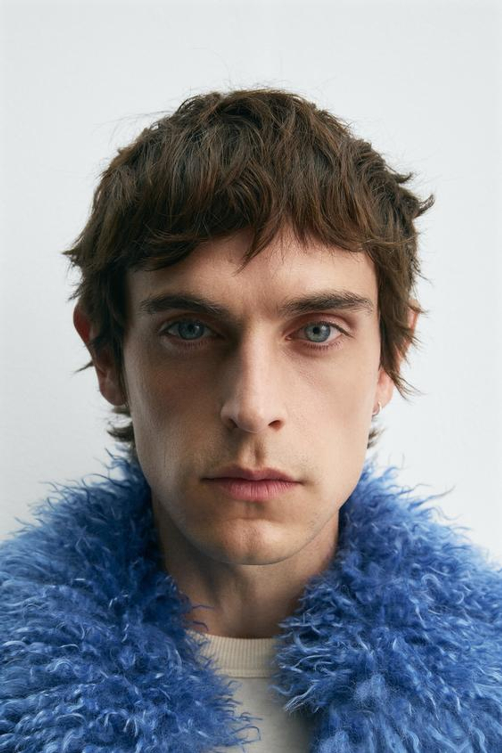 ZARA HARRY LAMBERT X DISNEY БОМБЕР В КЛЕТКУ С КОМБИНИРОВАННОЙ ОТДЕЛКОЙ, КОРИЧНЕВЫЙ/СИНИЙ