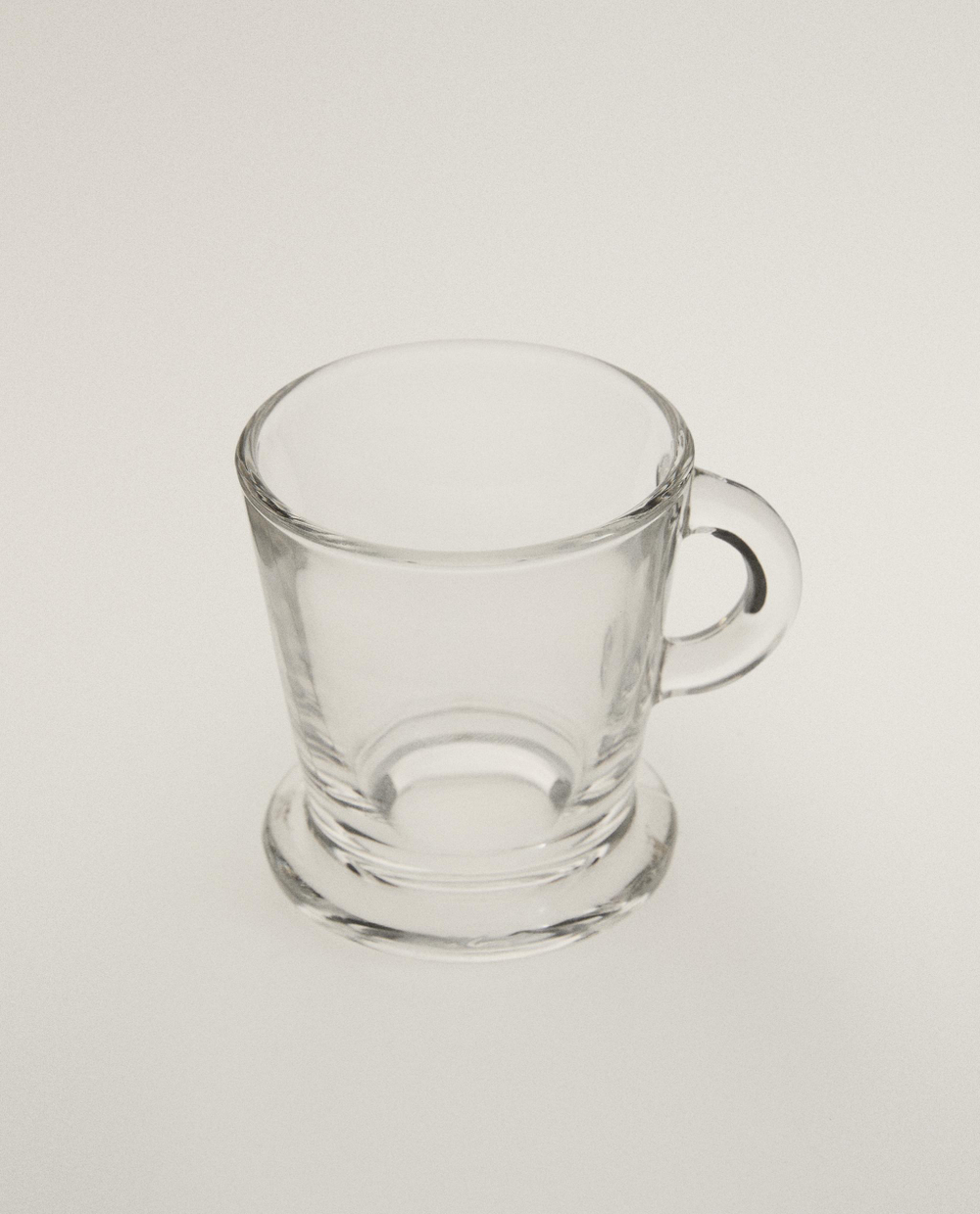 Zara Home чашка из стекла, цвет прозрачный, 6.5 см
