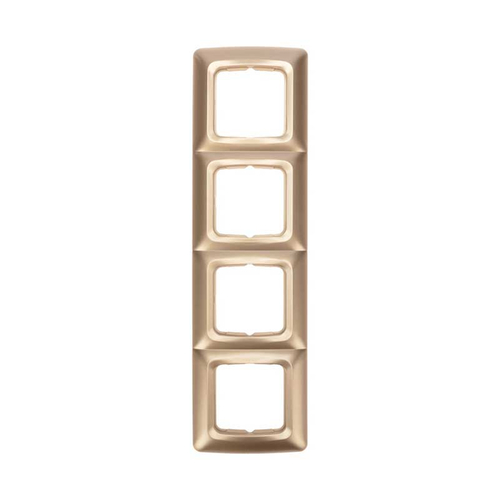 DEA Рамка 4-я горизонтальная Золотой Металлик KRANZ KR-78-0318
