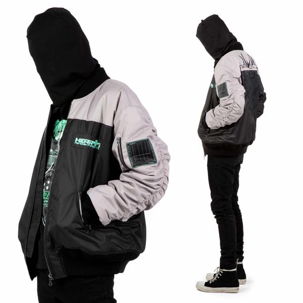 Бомбер Type-A Flight Jacket Monochrome Черный - фото 2