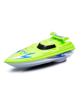 Игрушка Катер на батарейках цвет зелёный (53923-1)