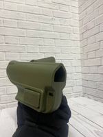 Кобура для ПМ и ПММ, поясное крепление на ремень Олива