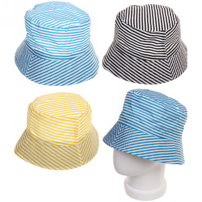 Панама «Fashion collection- Полосы», микс 3 цвета, р. 58