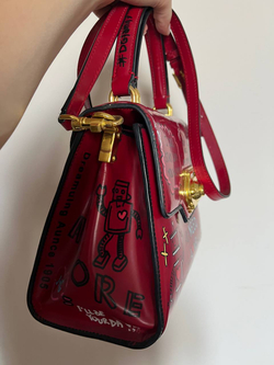 Сумка Dolce Gabbana Welcome Graffiti Large Satchel Bag