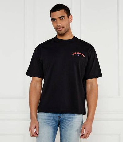 Футболка STAR ARROW OFF-WHITE - черный(OMAA120S 25JER008)