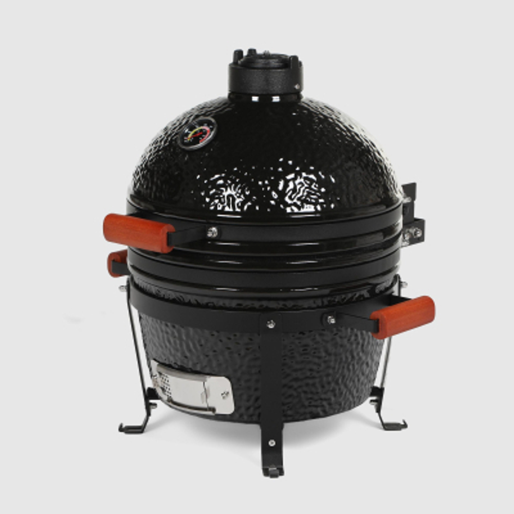 Барбекю гриль керамический мини Steel Egg BBQ 55x55x55 см