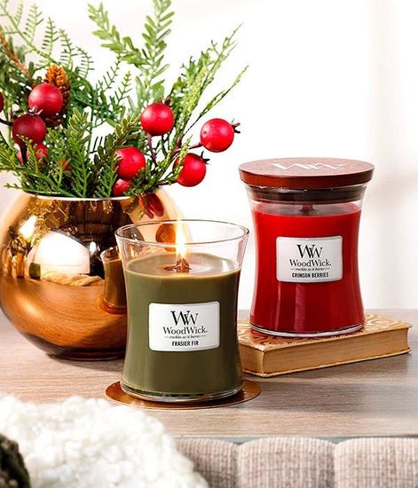 Пихта, ароматическая свеча, WoodWick