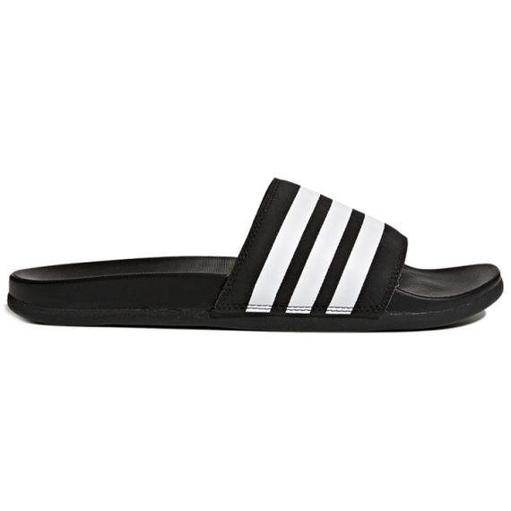 Adidas Adilette Comfort Slides 'Black White'