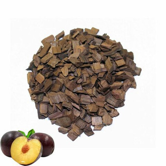 Слива, щепа средней обжарки, 100 г