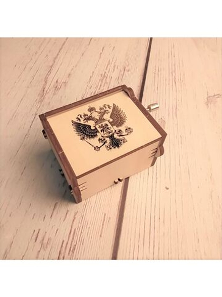 Музыкальная шкатулка "Герб России большой"