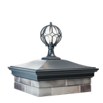 Колпак для забора MONBLAN под фонарь на 2 кирпича