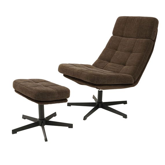 ЛЕОН, кресло для отдыха с банкеткой