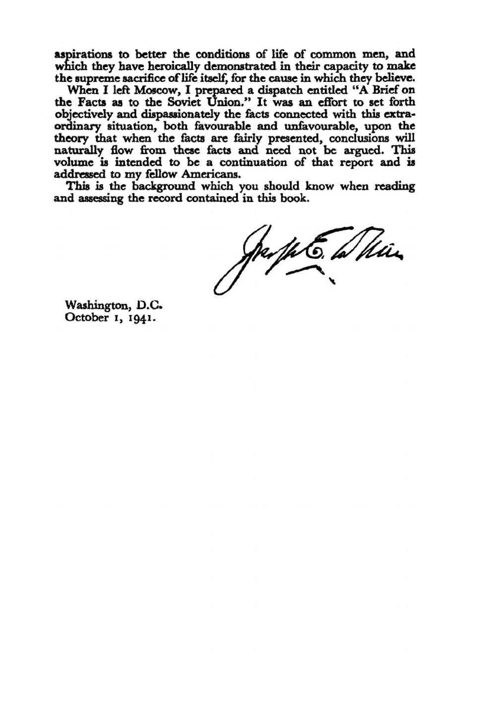 Mission to Moscow | Joseph E. Davies