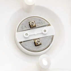 Патрон-основание E27, керамический, белый, duwi 24618 3