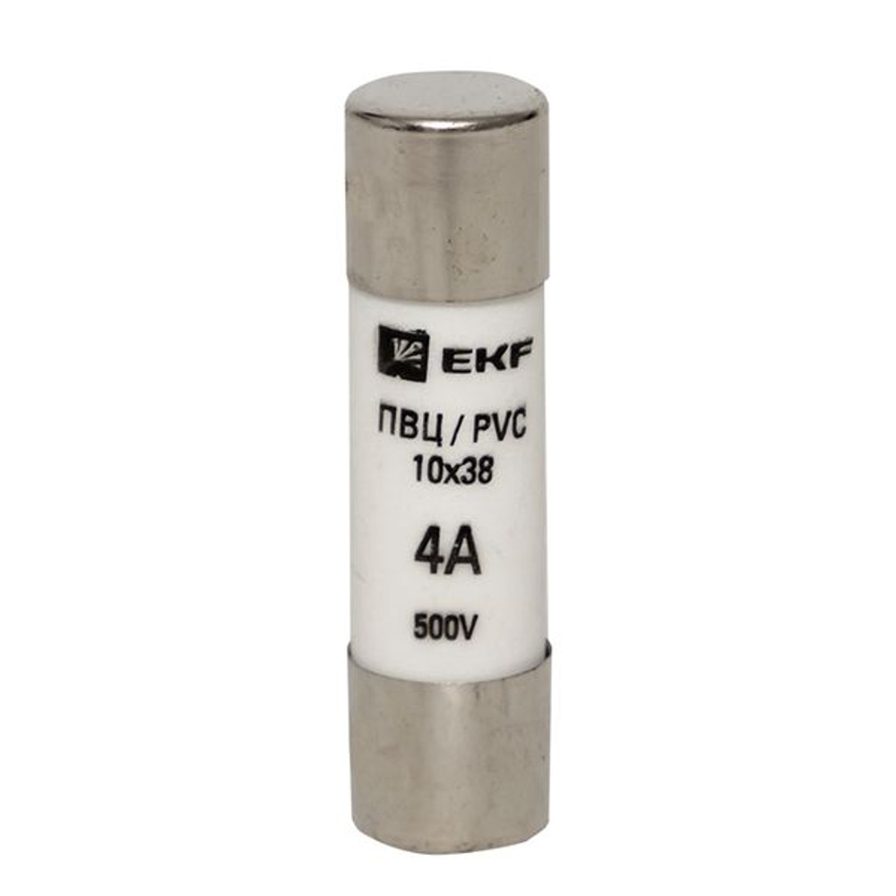 Плавкая вставка цилиндрическая ПВЦ (10x38) 4А EKF (20.00 шт.)