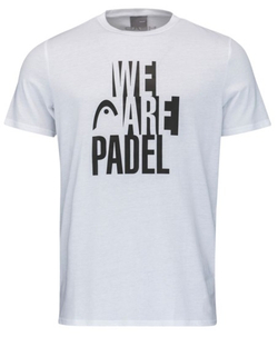 Мужская теннисная футболка Head WAP Bold T-Shirt Men - white