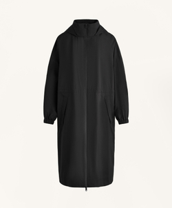 Oysho Ультралегкий компактный плащ, черный