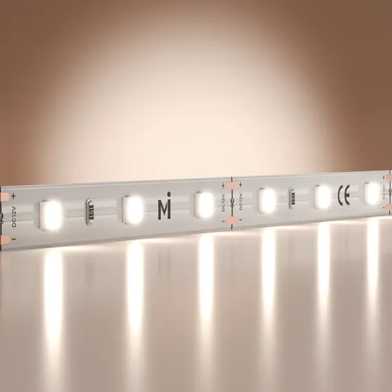 Светодиодная лента Базовая 12В 2835 9,6Вт/м 6000K 5м IP 20 201170 Led Strip 201170