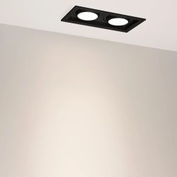 Светильник MS-VORTEX-BUILT-S210x117-2x20W Day4000 (BK-BK, 20 deg, 230V) (Arlight, IP20 Металл, 5 лет) 058440