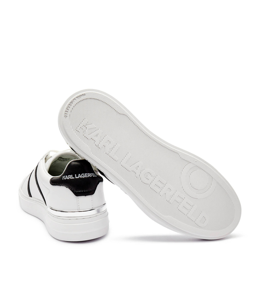 Кожаные кроссовки Karl Lagerfeld - белый(KL51426)