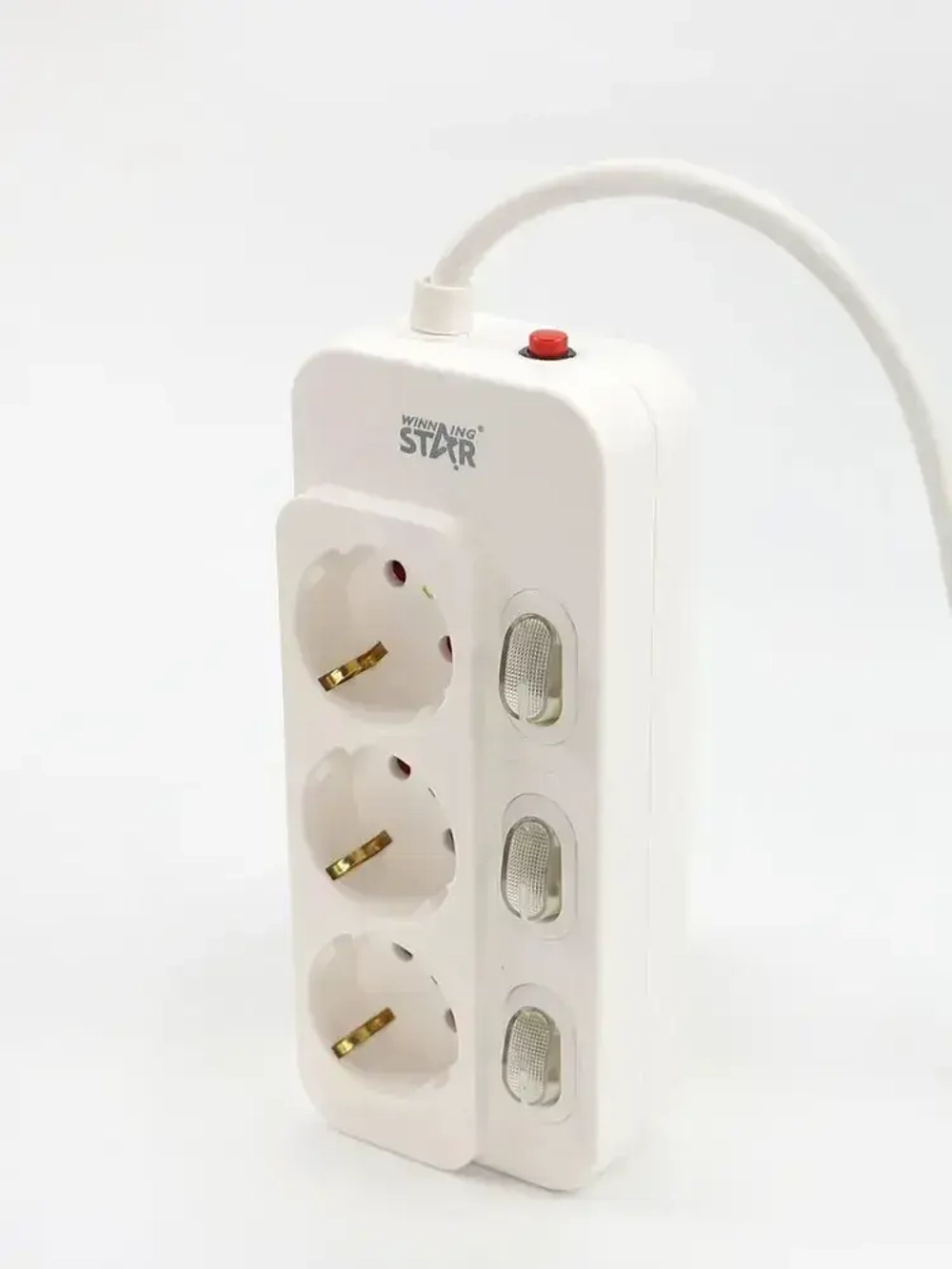 Сетевой фильтр на 3 универсальные вилки