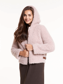 Куртка короткая чебурашка шуба, SilverFox (арт. 1190)