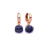 Серьги Qudo Firenze tanzanite 300119 V/RG