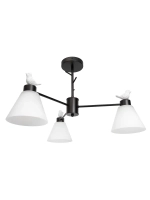 Люстра потолочная с птичками Е27*3*60W