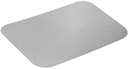 Крышка для касалетки 430 мл, алюминий/картон, 100 штук (касалетка 19-3377, 19-3401)