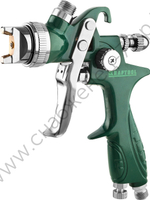 KRAFTOOL AirKraft, HVLP, 1.7 мм, пневматический краскопульт с верхним бачком (06522-1.7)