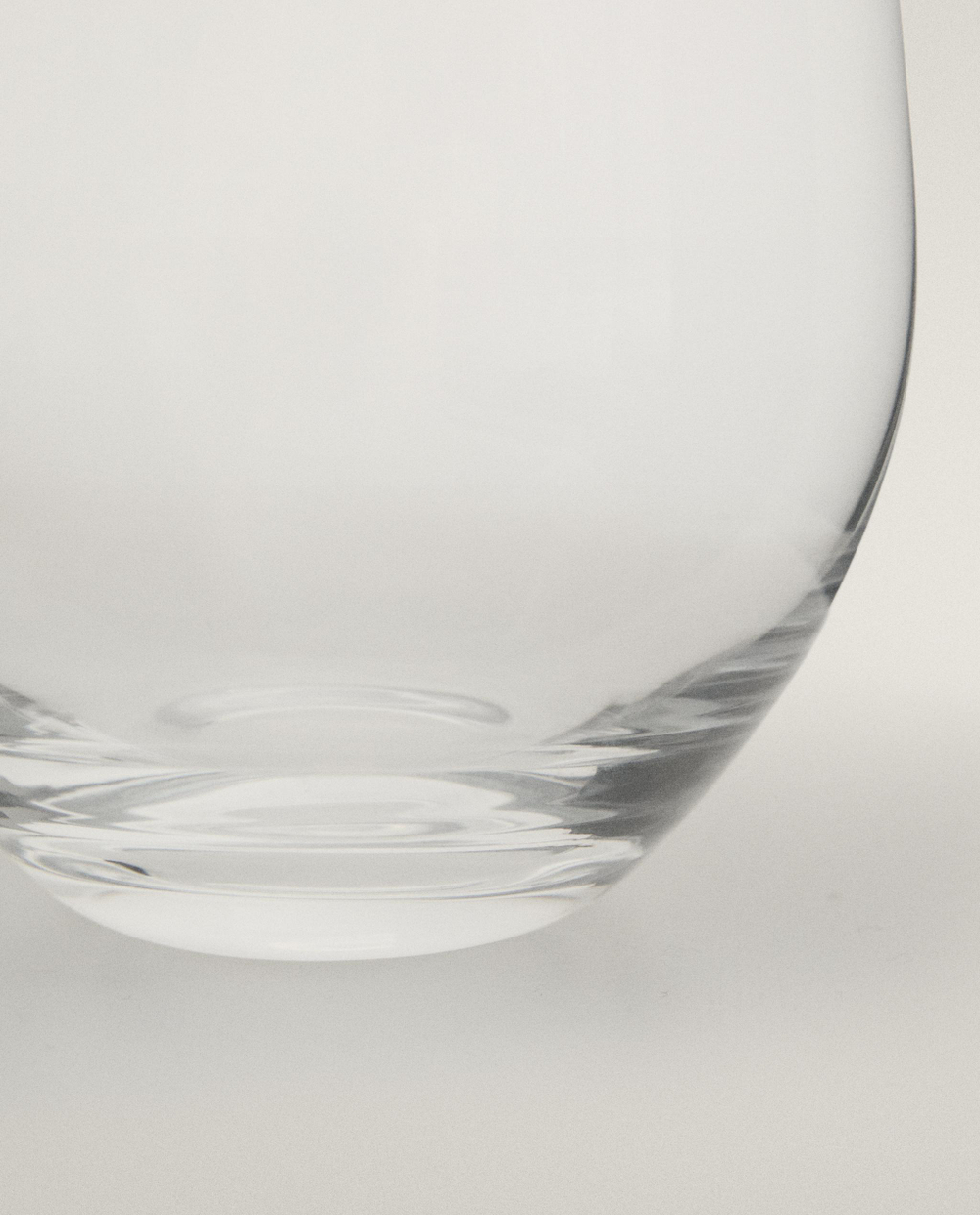 Zara Home стакан из стекла, цвет прозрачный, 12 см · 0246/401