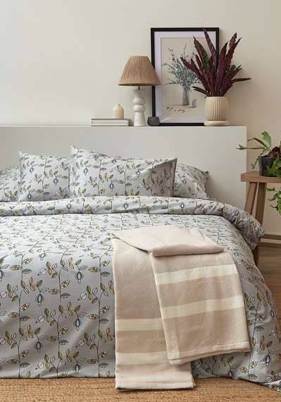 Набор наволочек &quot;Ягоды тайги&quot; из премиального сатина из коллекции russian north, 70х70 см