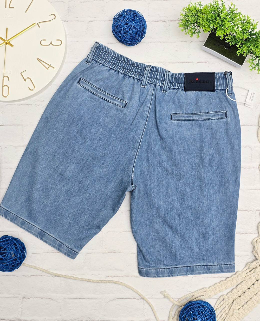 Джинсовые шоты Kiton