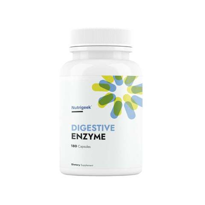 Digestive Enzyme 180 капсул Nutrigeek