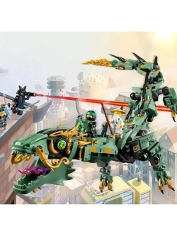 Конструктор Ниндзя Механический Дракон 495 деталей 98365