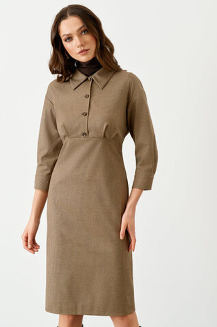 51407 Платье женское (песочный)