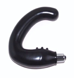 Чёрный вибростимулятор простаты (Цвет: черный)