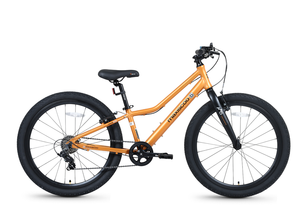 Велосипед 24'' Maxiscoo 5BIKE L Оранжевый Матовый (2026)