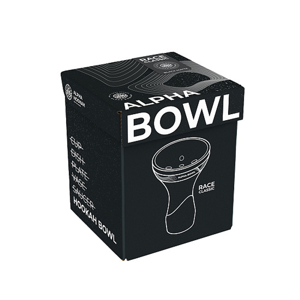 Чаша для кальяна ALPHA BOWL - RACE CLASSIC (black)