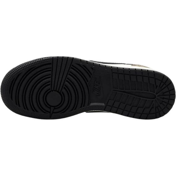 Jordan Air Jordan 1 Детские Скейтбординги-Низенькие Кроссовки Черно-белой Панды Юнисекс