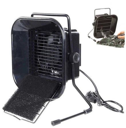 Дымоуловитель (дымопоглотитель) с губками для фильтрации