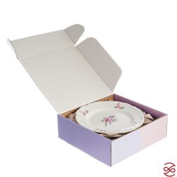 Набор тарелок плоских 19 см Repast Мейсенский букет( 6 шт)