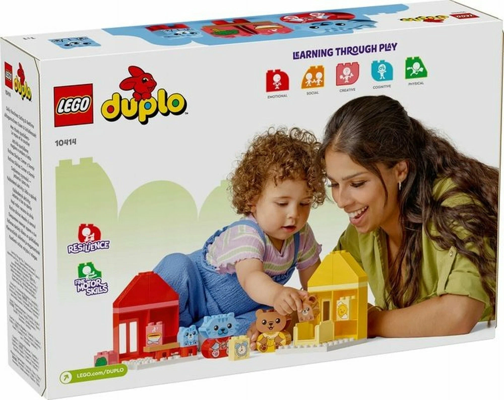 Конструктор LEGO DUPLO - Ежедневные занятия еда и сон - Лего Дупло 10414
