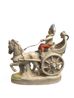 Фарфоровая статуэтка "Повозка" Grafenthal