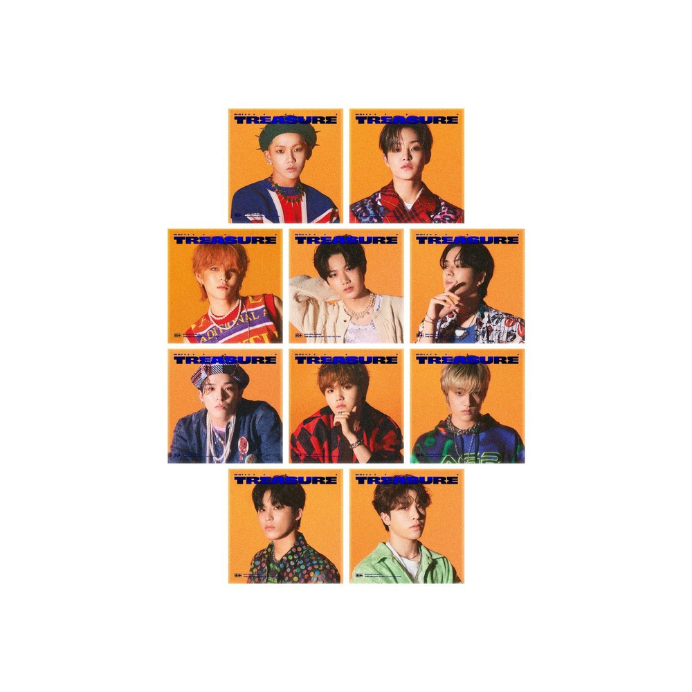 Альбом TREASURE - THE SECOND STEP : CHAPTER TWO 2nd Mini Album DIGIPACK 10 Version SET