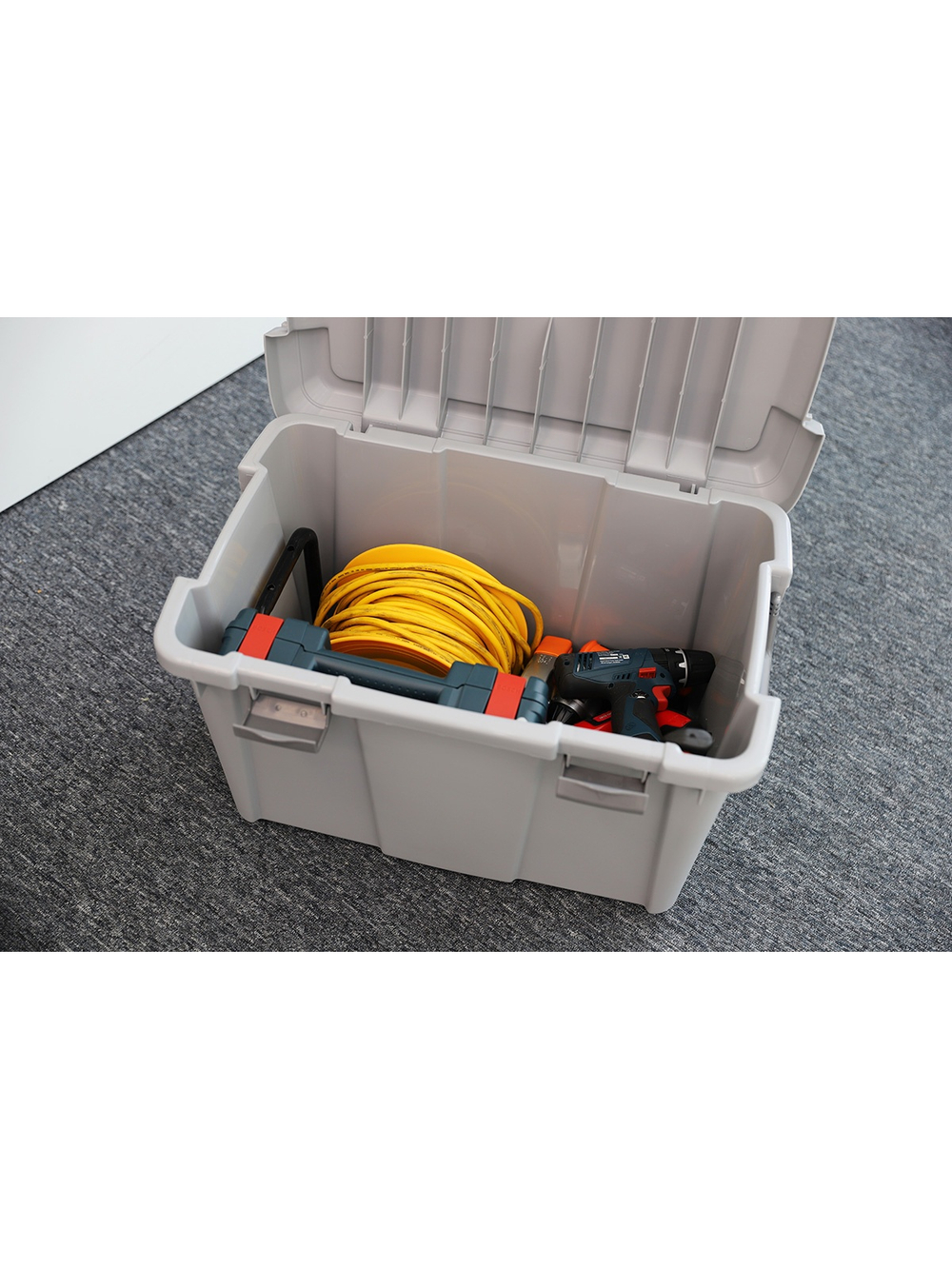 Ящик экспедиционный IRIS HD BOX SOLID CONTAINER SC600D серый, 45 л 60x37,5x38 см