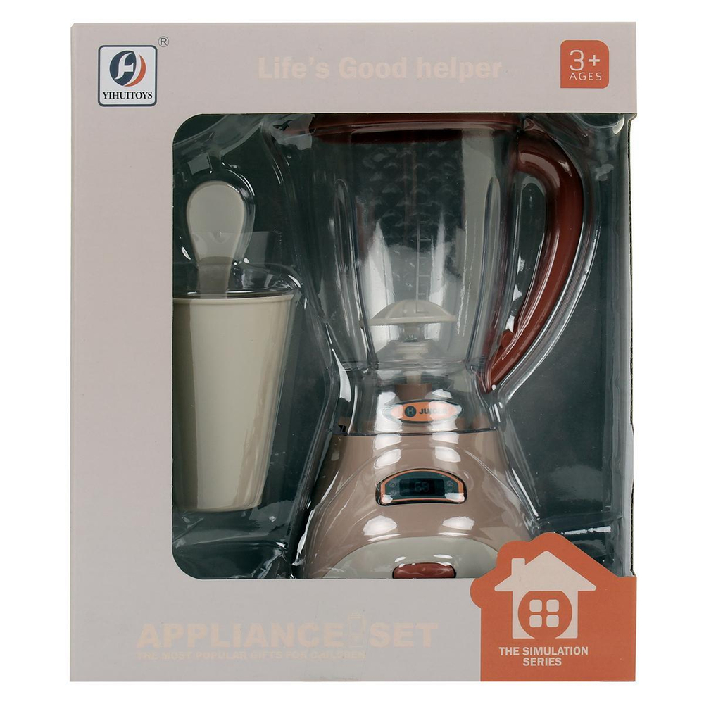 Блендер 18см, коробка YH129-1S