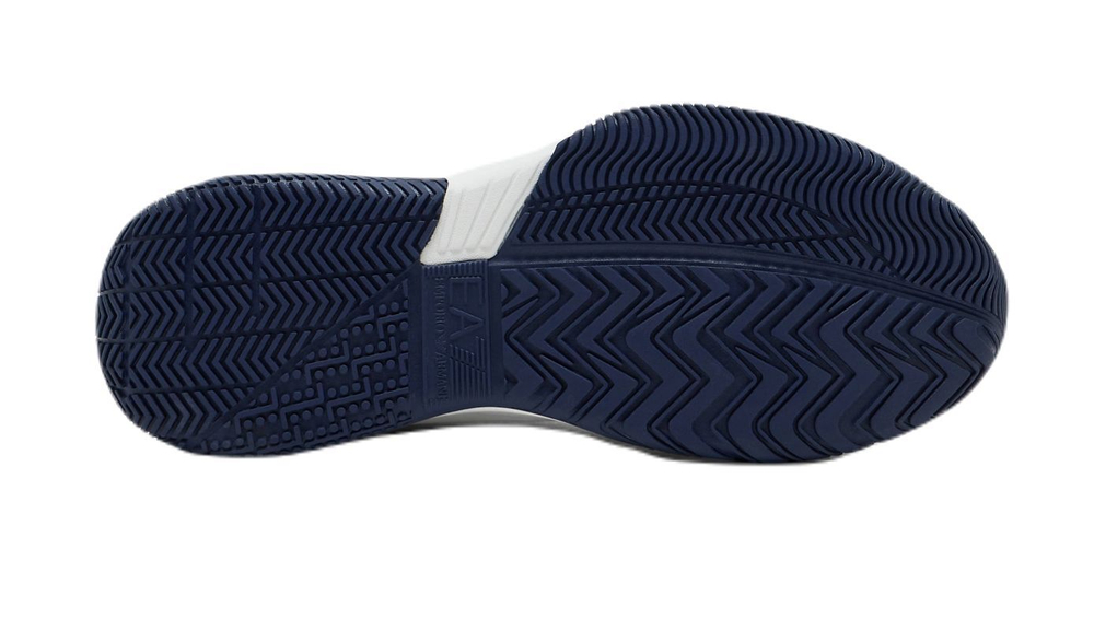 Мужские кроссовки теннисные EA7 Unisex Woven Sneaker - небесный