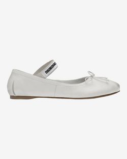 Балетки Satin Ballerina ivory