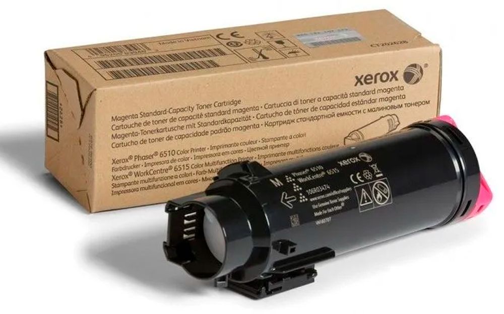 Тонер-картридж XEROX Phaser 6510/WC 6515 пурпурный (1K) (106R03482)